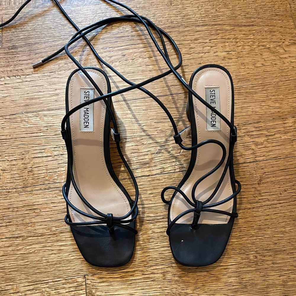Steve Madden block heeled sandals